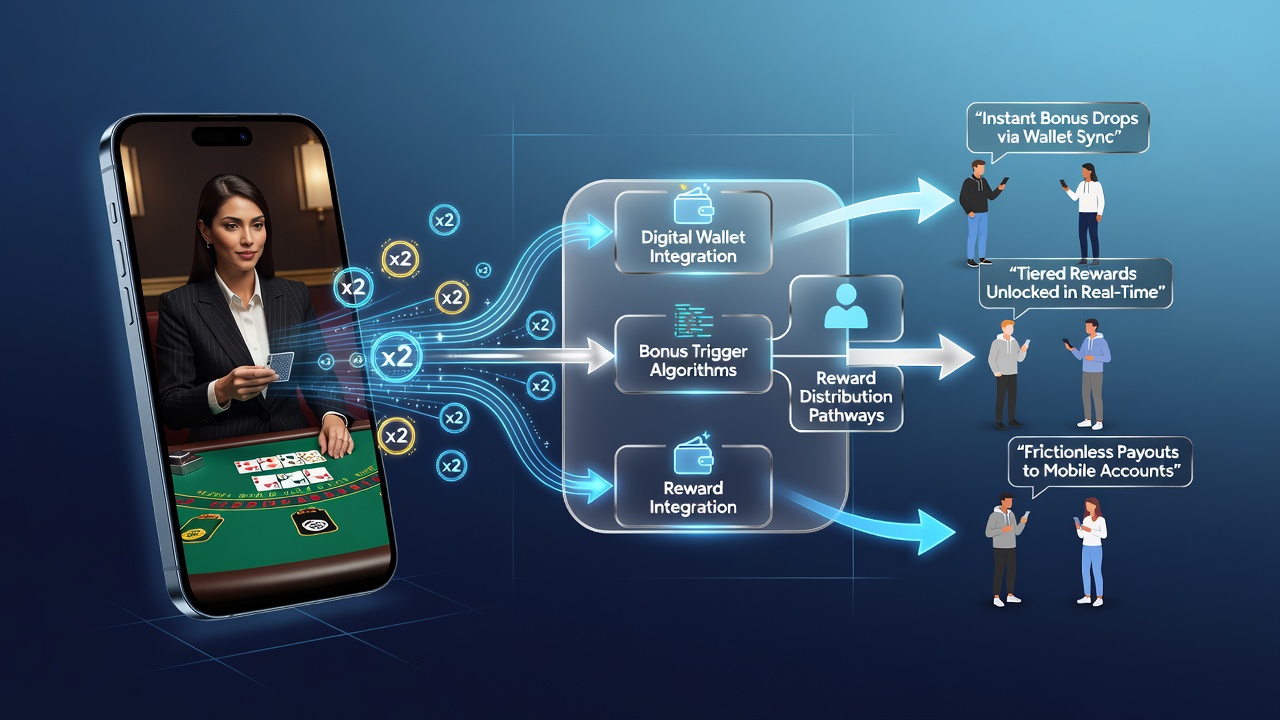 Mobile Live-Dealer-Sessions mit Wallet-Integration