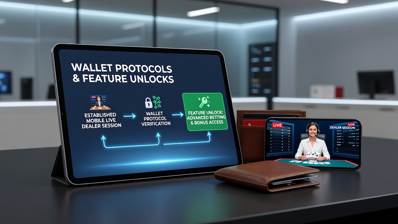 Mobile Live-Dealer-Sitzungen und Wallet-Integrationen